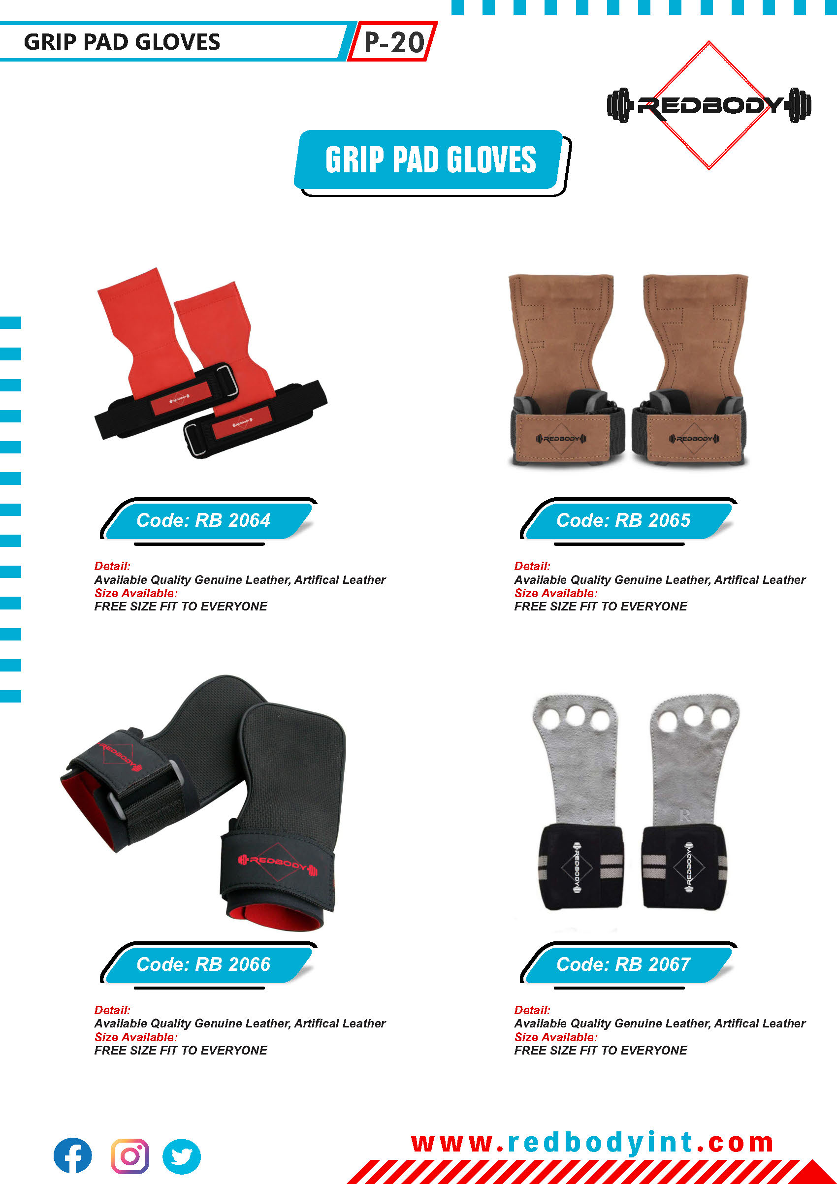 red-body-catalog_Page_020 Grip Pad Gloves - Image 1