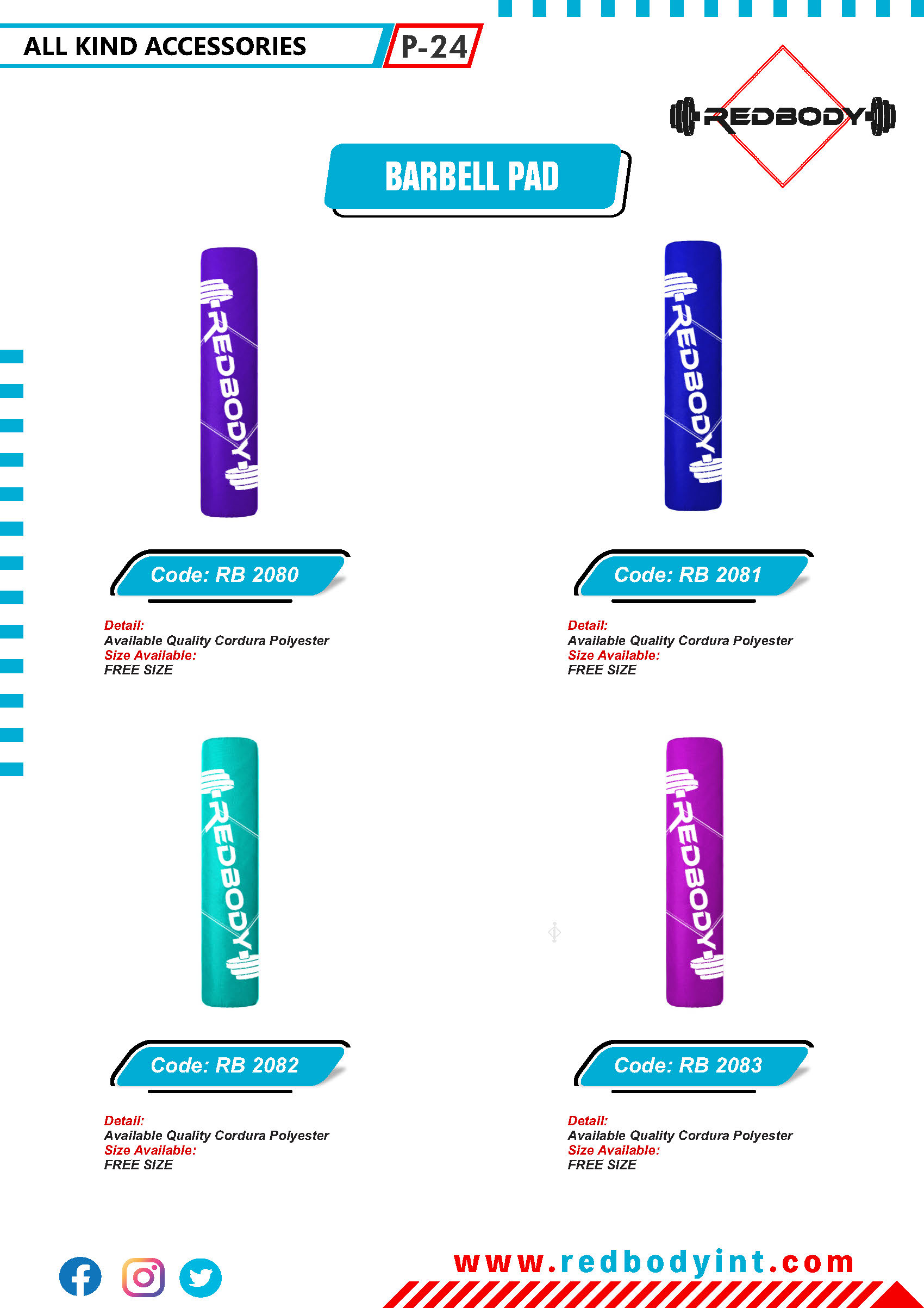 red-body-catalog_Page_024 Barbell Pads - Image 1