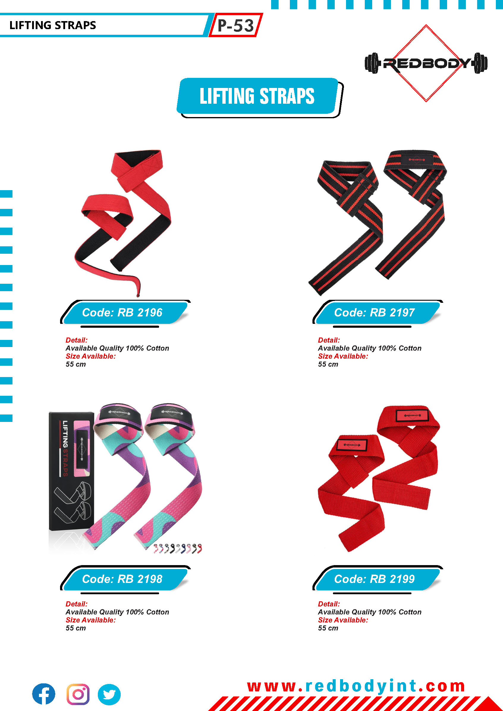red-body-catalog_Page_053 Lifting Straps - Image 1