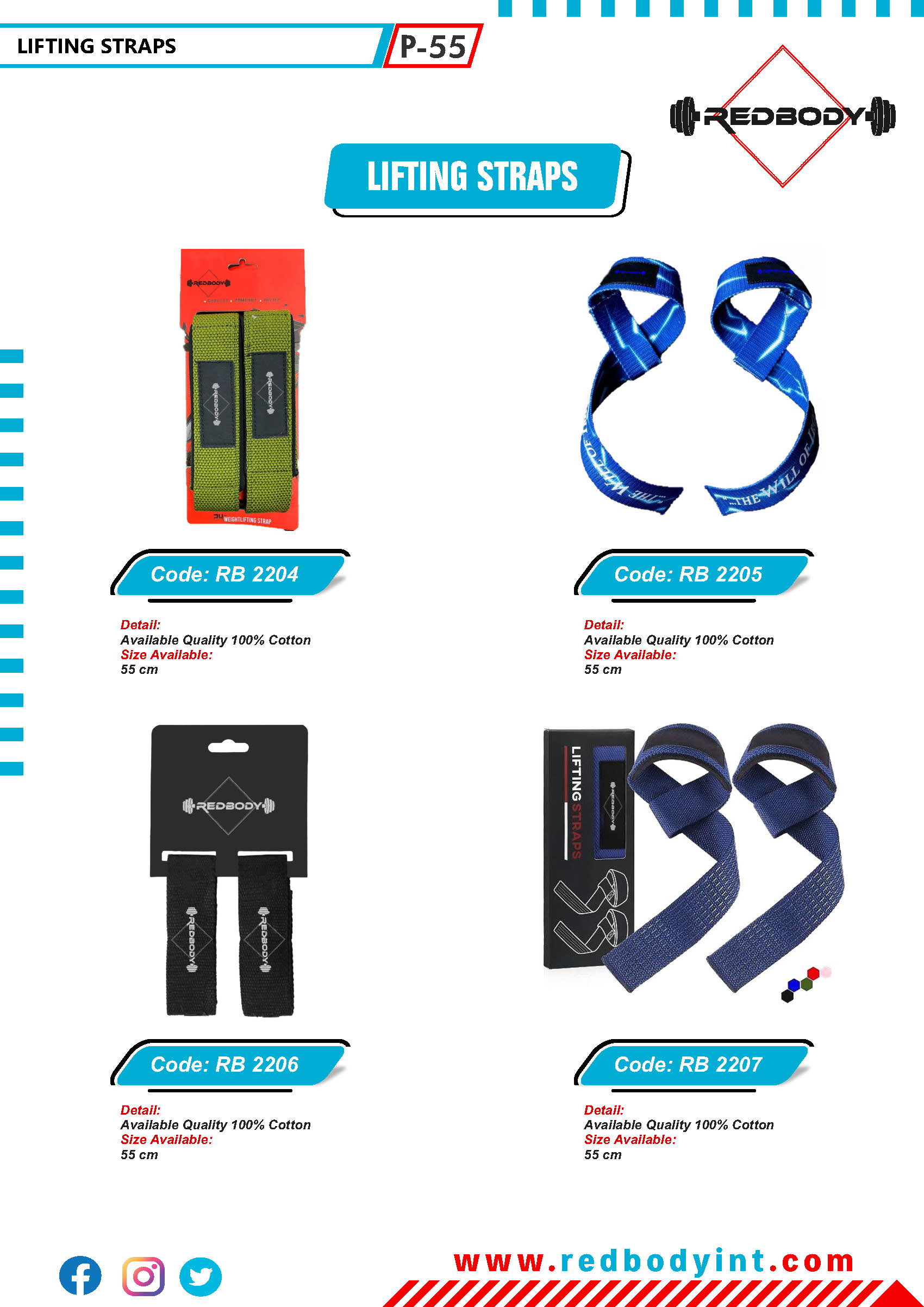 red-body-catalog_Page_055 Lifting Straps - Image 1