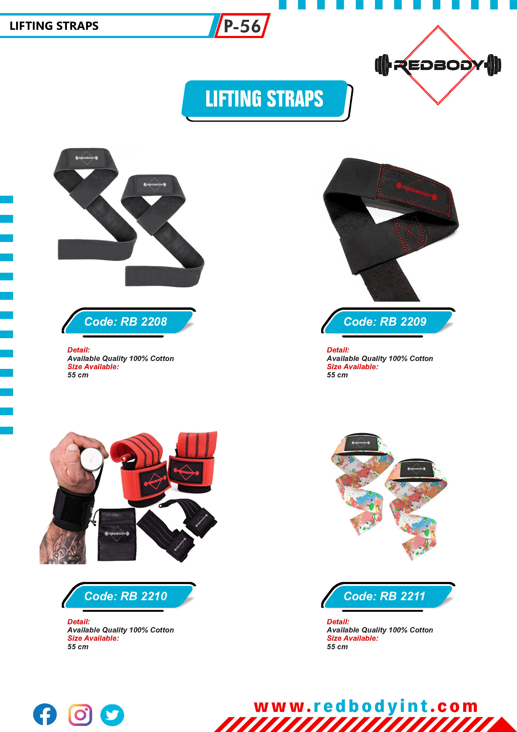 red-body-catalog_Page_056 Lifting Straps - Image 1