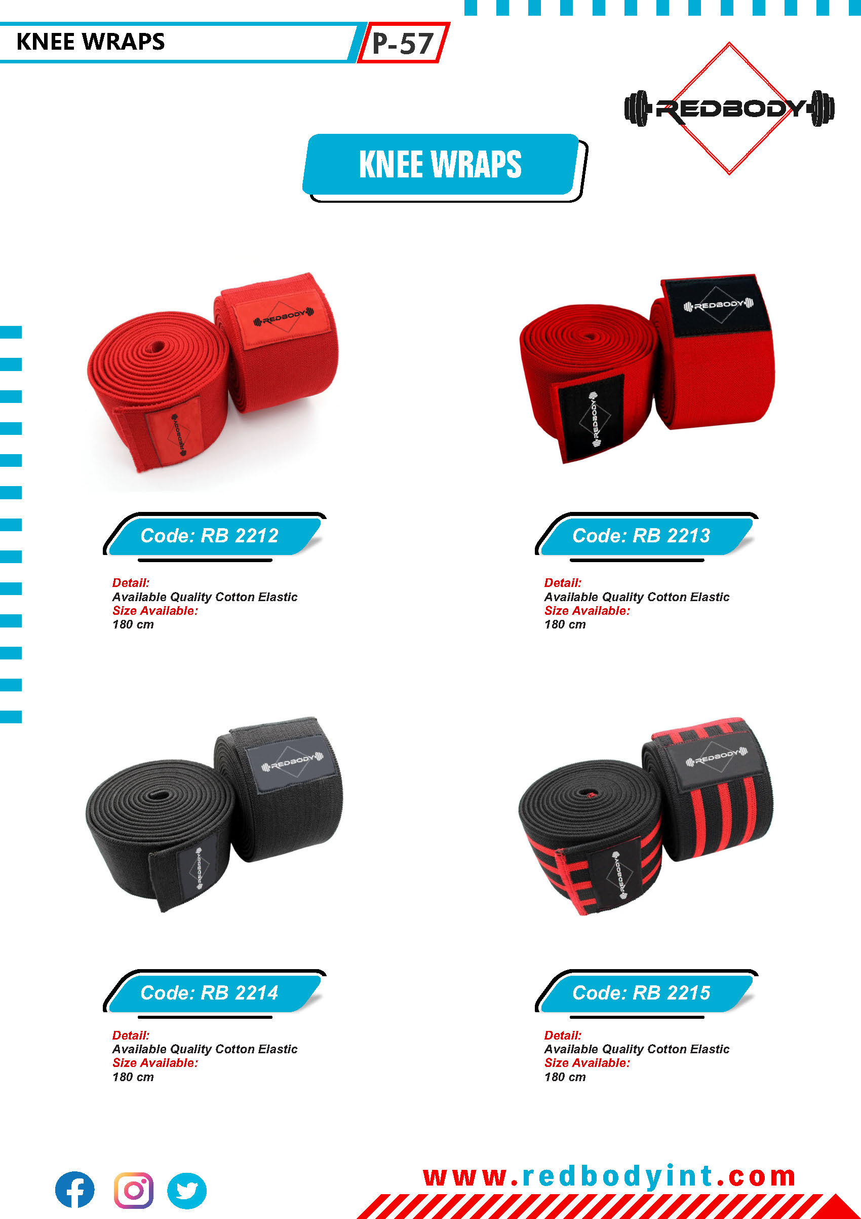 red-body-catalog_Page_057 Knee Wraps - Image 1