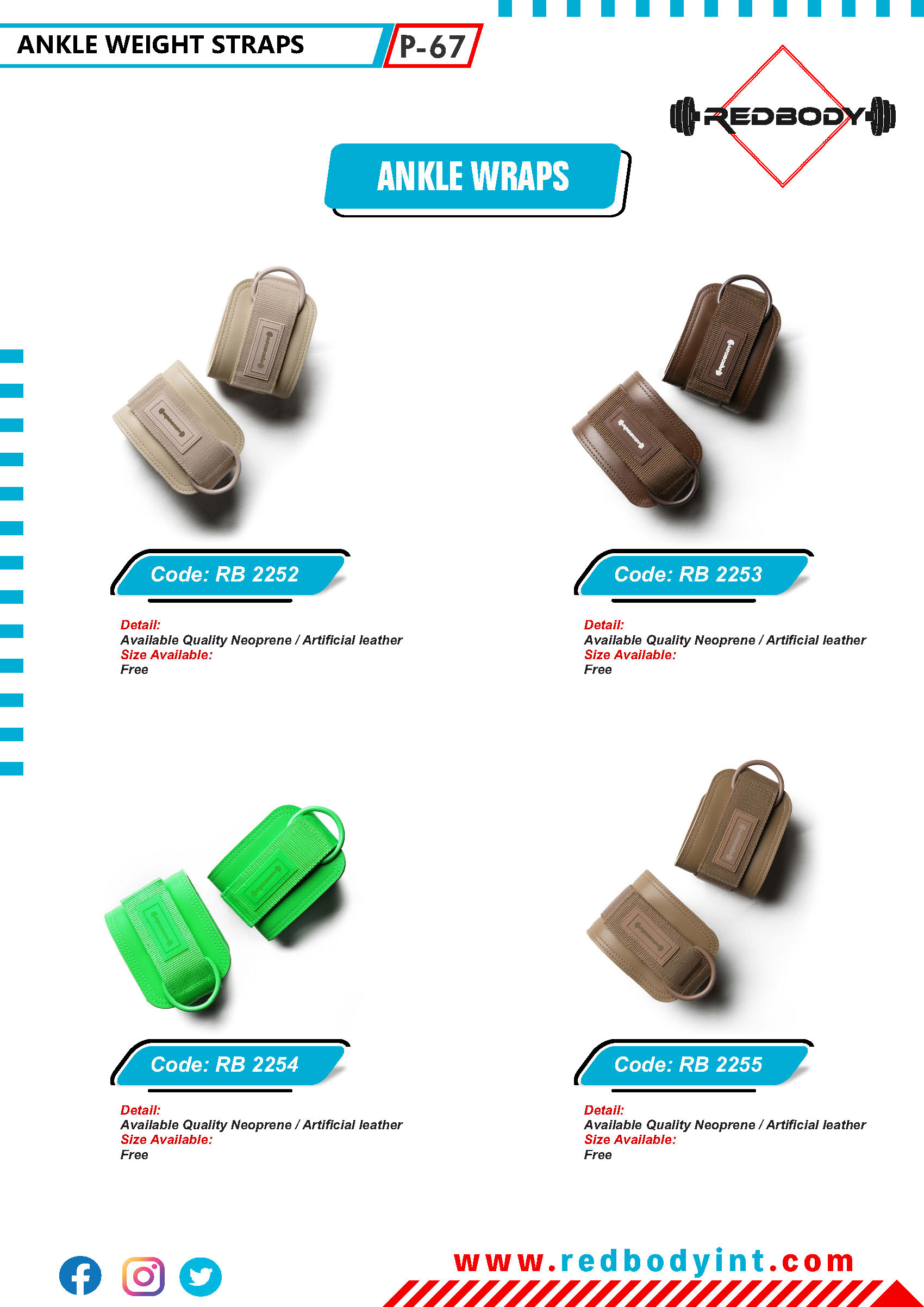 red-body-catalog_Page_067 Ankle Wraps - Image 1