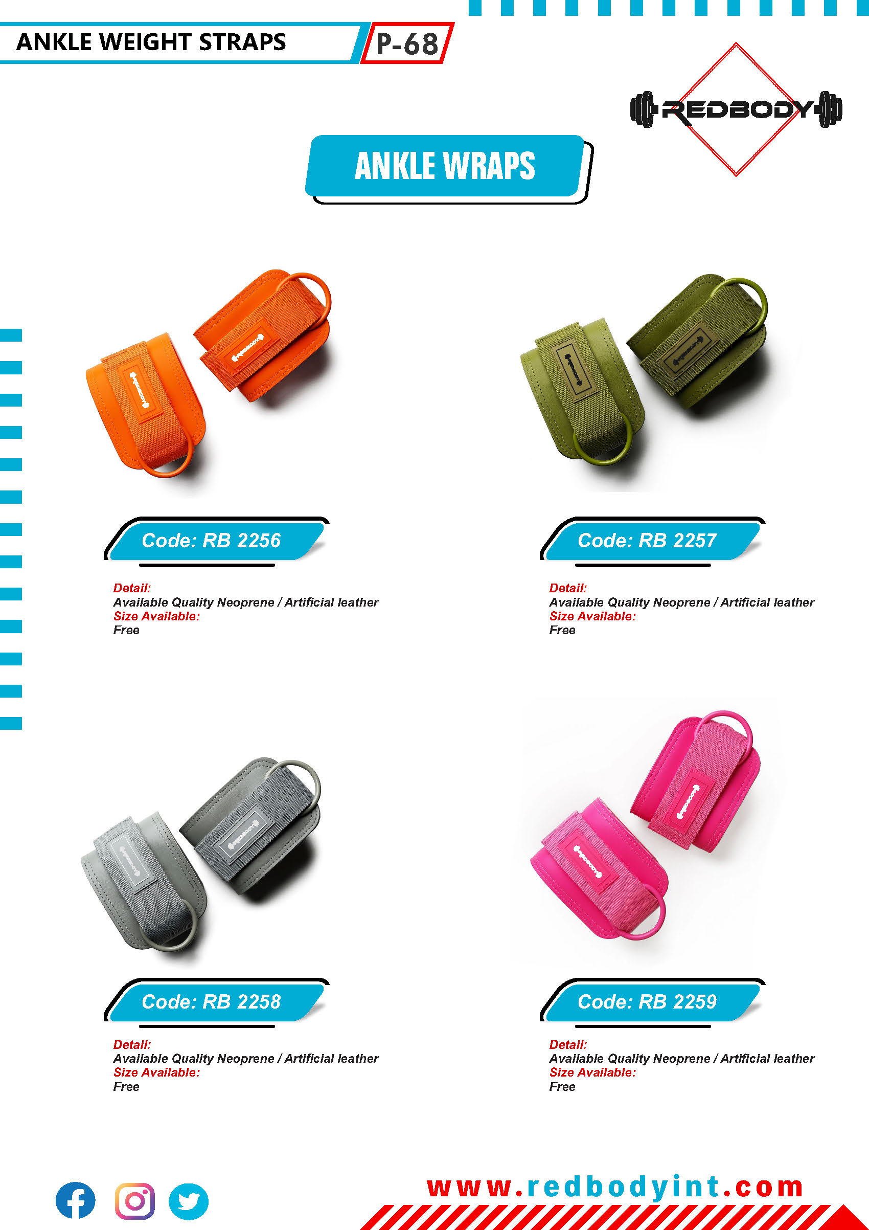 red-body-catalog_Page_068 Ankle Wraps - Image 1