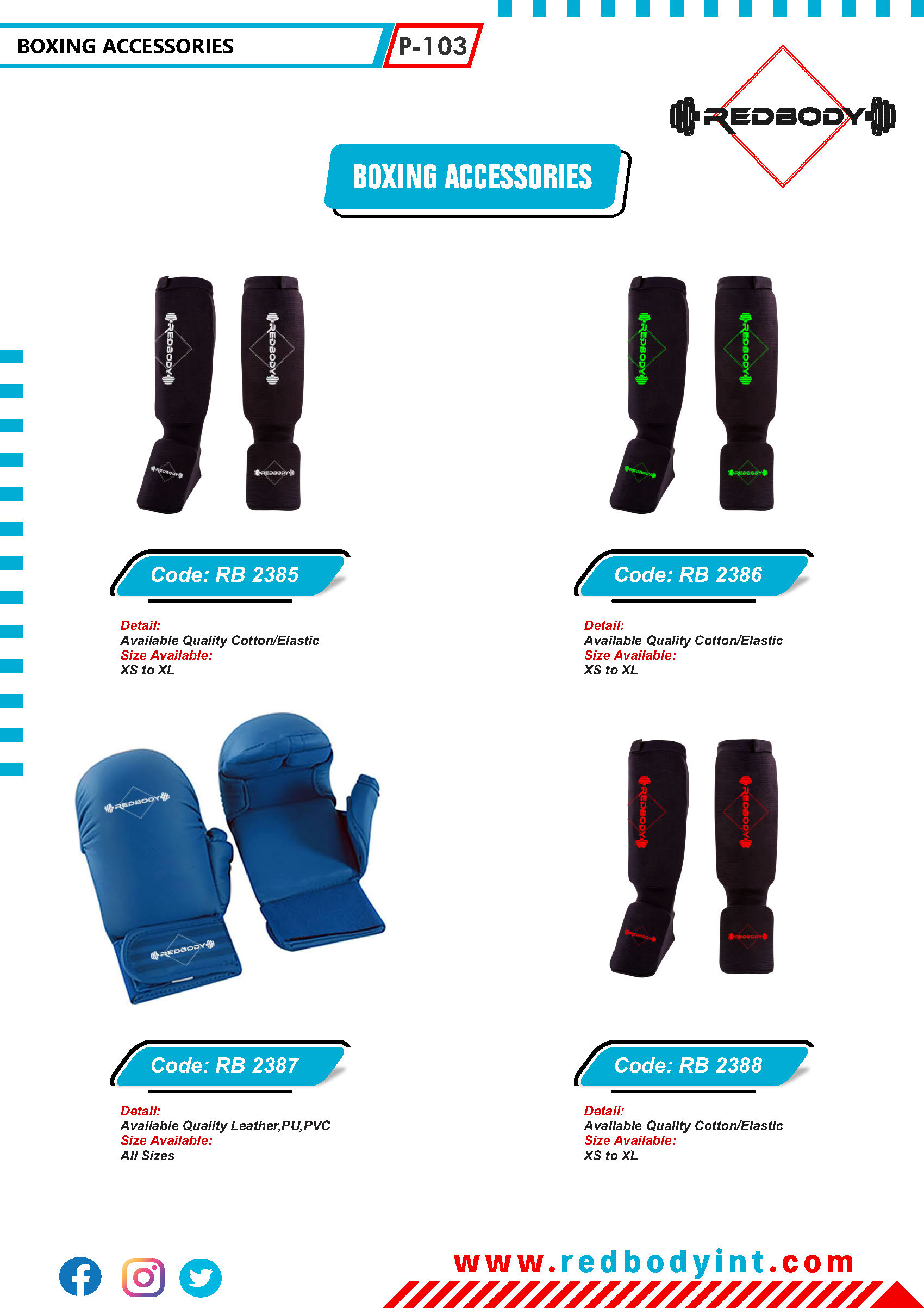 red-body-catalog_Page_103 Boxing Accessories - Image 1